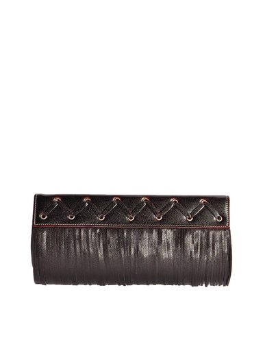 Spice Art Women Cherry Maroon Clutch
